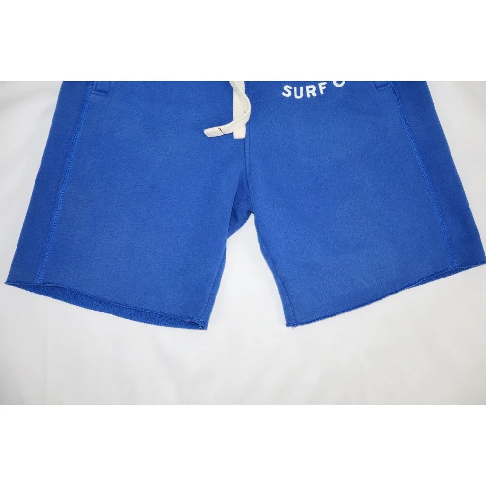 Hollister Shorts Men's Medium Royal Blue Fleece Shorts